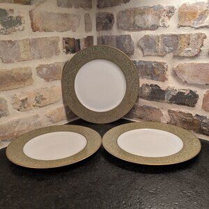 Lot of (3) Sango Versailles Dinner Plates #3632 Japan 10 1/2"